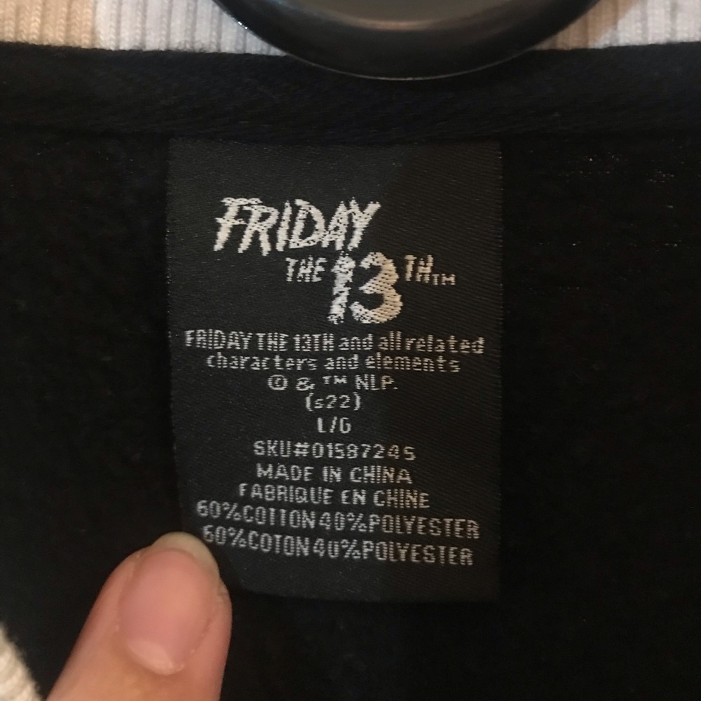 Mens Friday the 13th Letterman Jacket - Picture 9 of 9